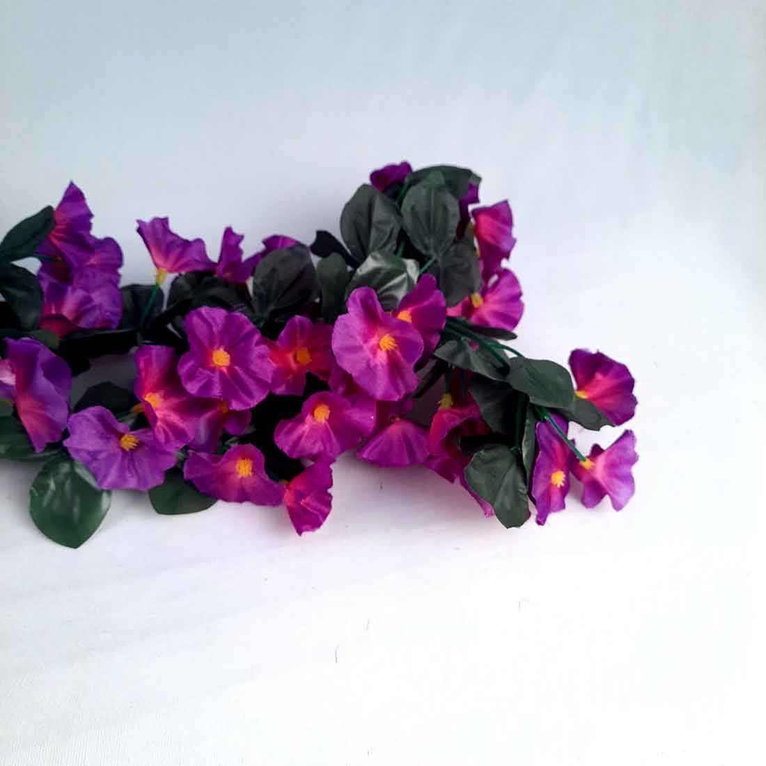 Artificial Wall Hanging Plants- Apkamart #color_Dark Purple