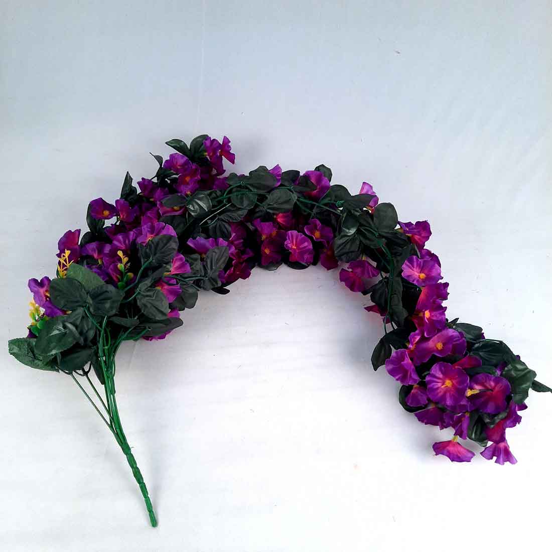 Artificial Wall Hanging Plants- Apkamart #color_Dark Purple