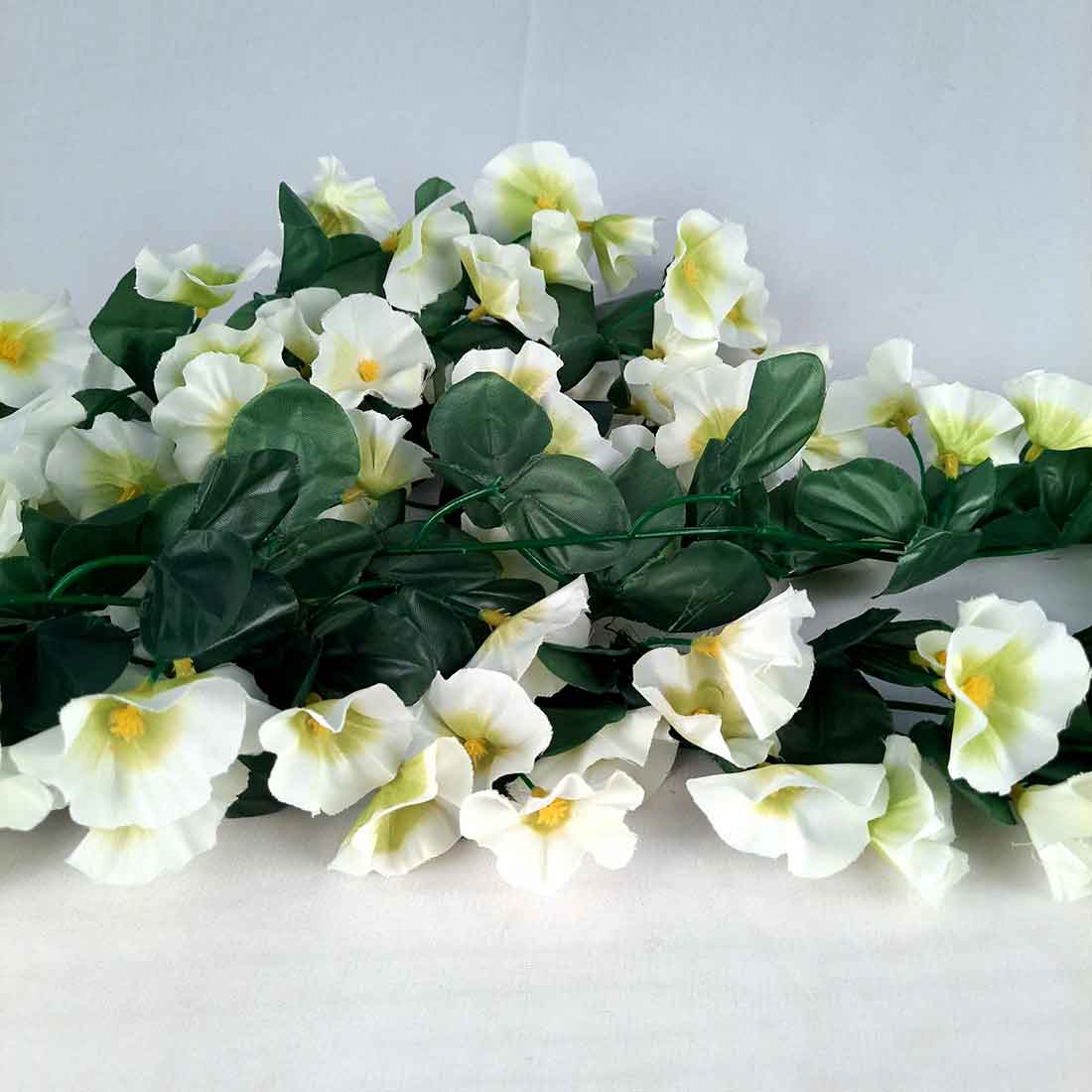 Artificial Wall Hanging Plants- Apkamart #color_White