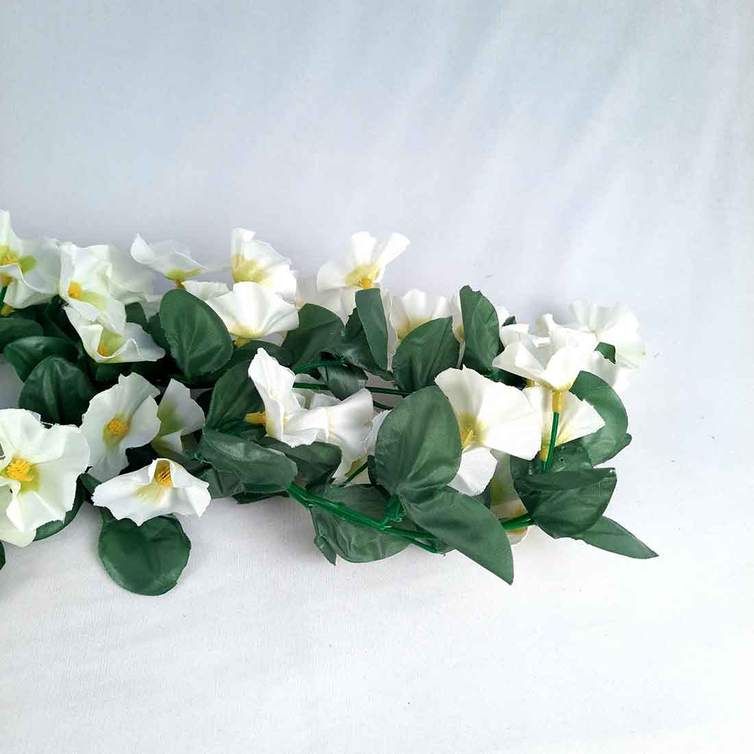 Artificial Wall Hanging Plants- Apkamart #color_White