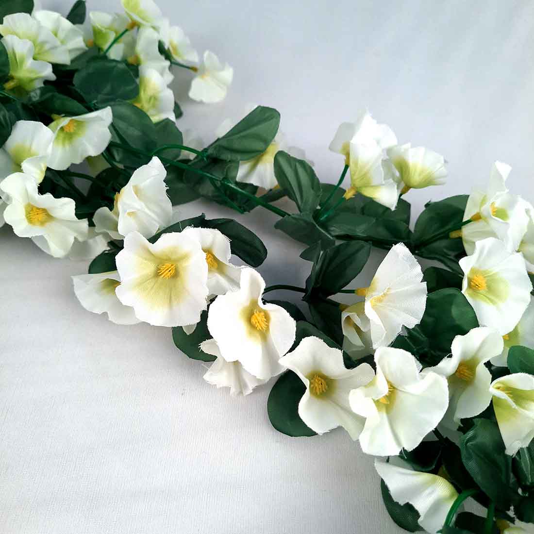 Artificial Wall Hanging Plants- Apkamart #color_White