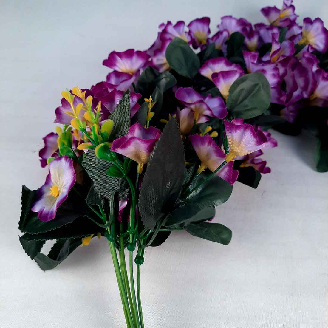 Artificial Wall Hanging Plants- Apkamart #color_Purple