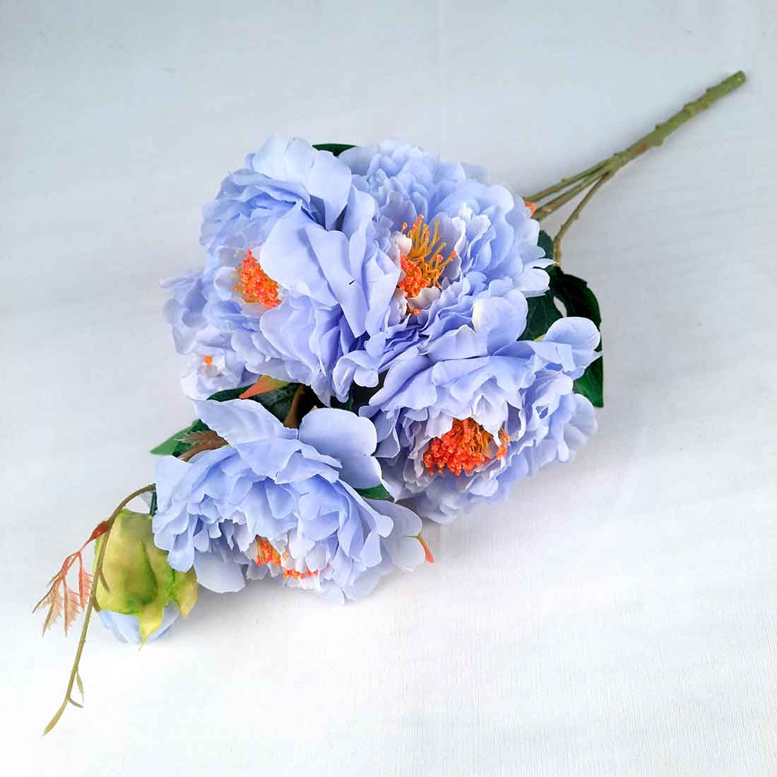 Artificial Flowers Bunch- Apkamart #color_Blue