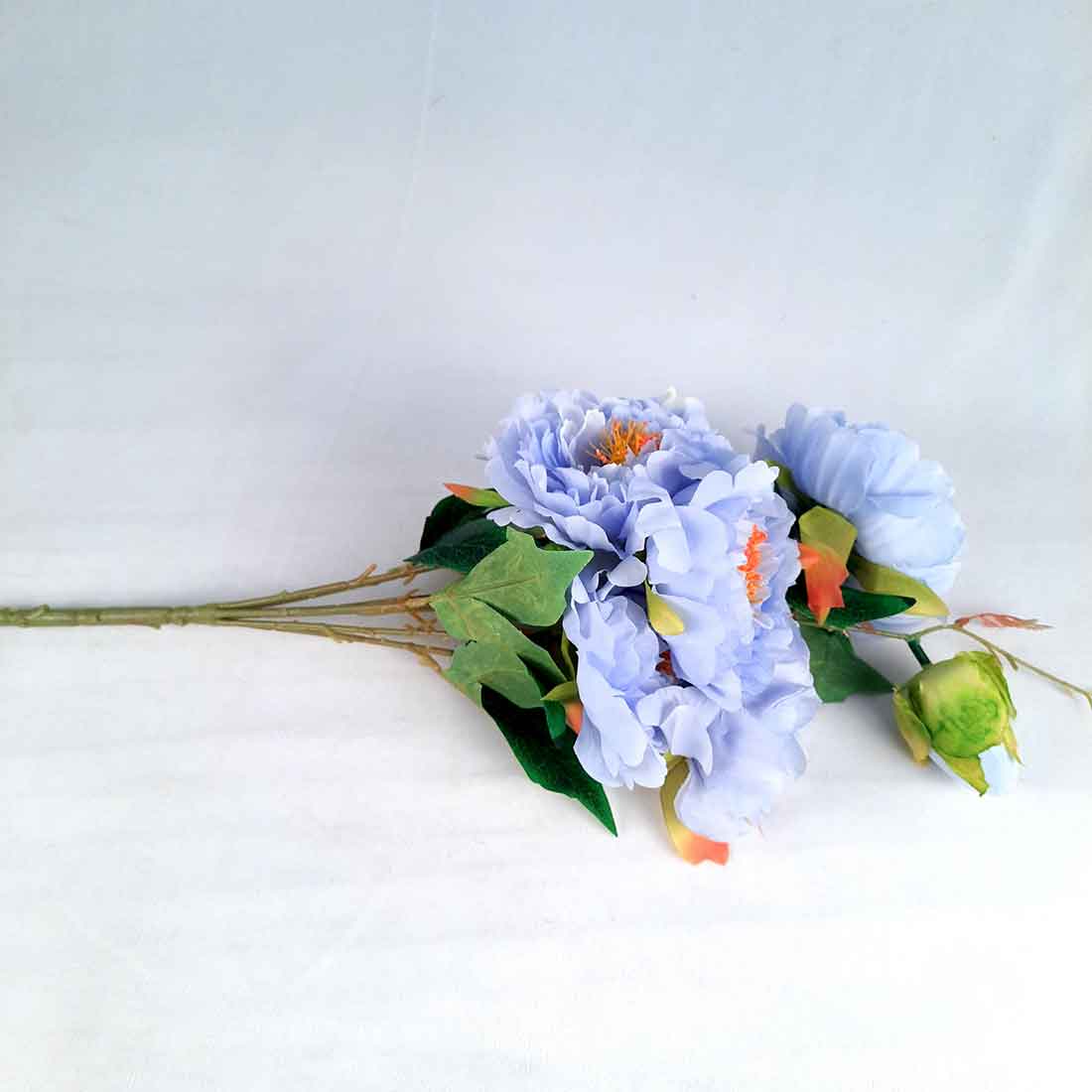 Artificial Flowers Bunch- Apkamart #color_Blue