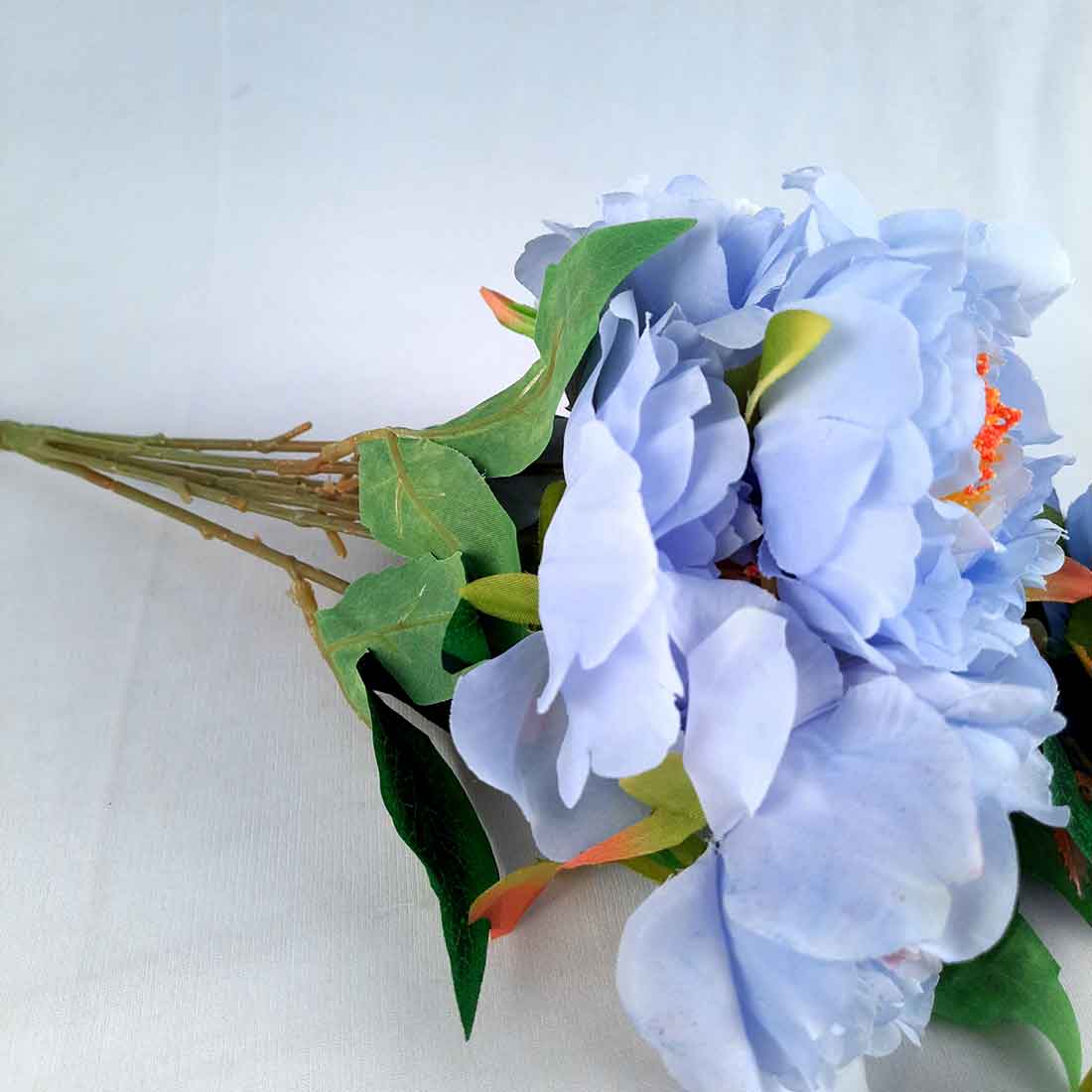 Artificial Flowers Bunch- Apkamart #color_Blue