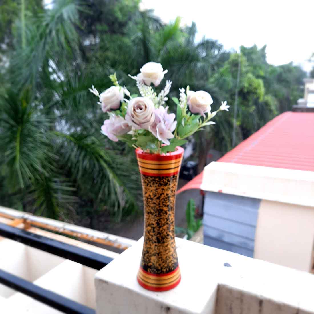 Artificial Flowers Bunch- Apkamart #color_Cream