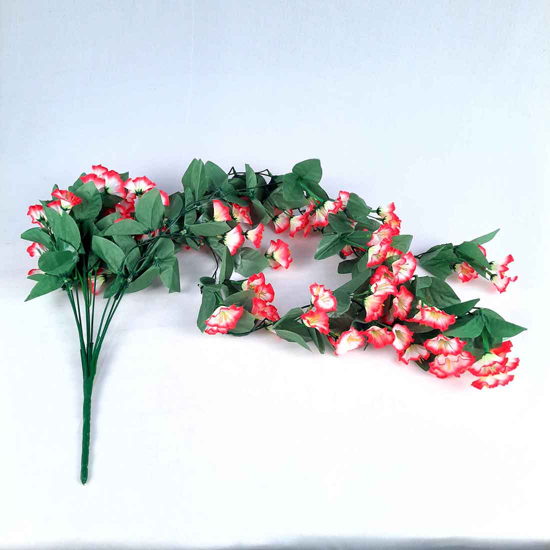 Artificial Wall Hanging Plants- Apkamart #color_Pink