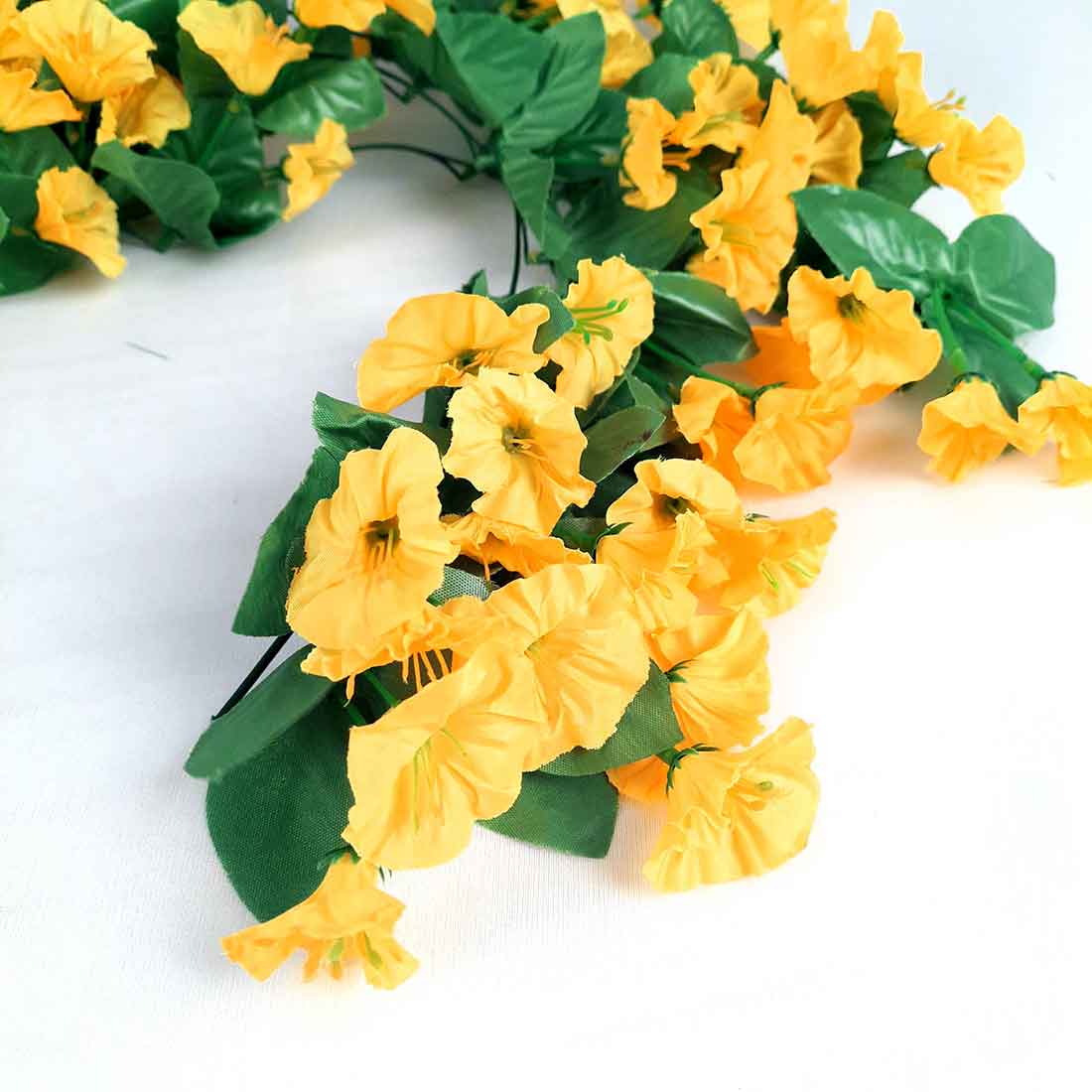 Artificial Wall Hanging Plants- Apkamart #color_Yellow