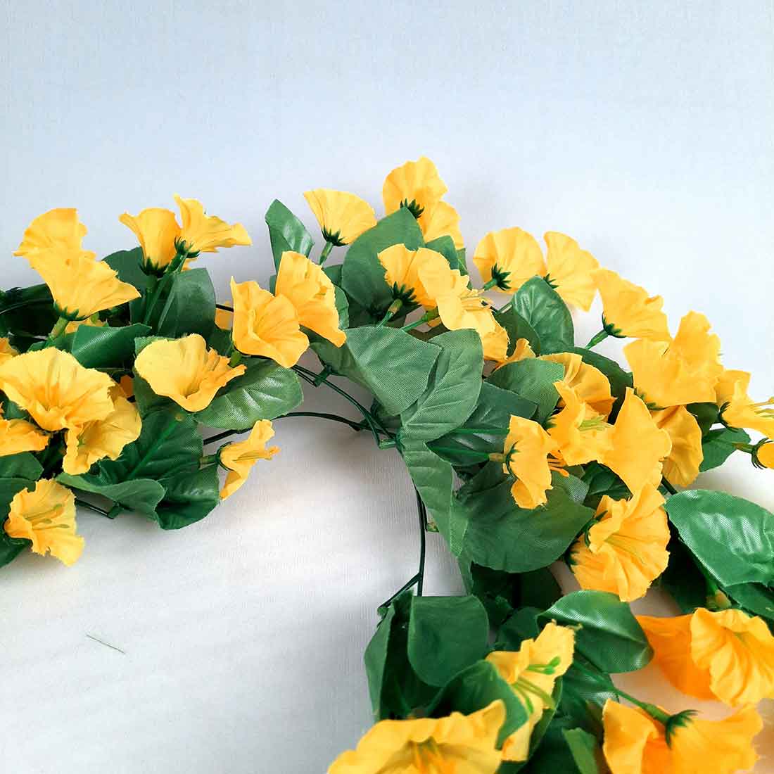 Artificial Wall Hanging Plants- Apkamart #color_Yellow