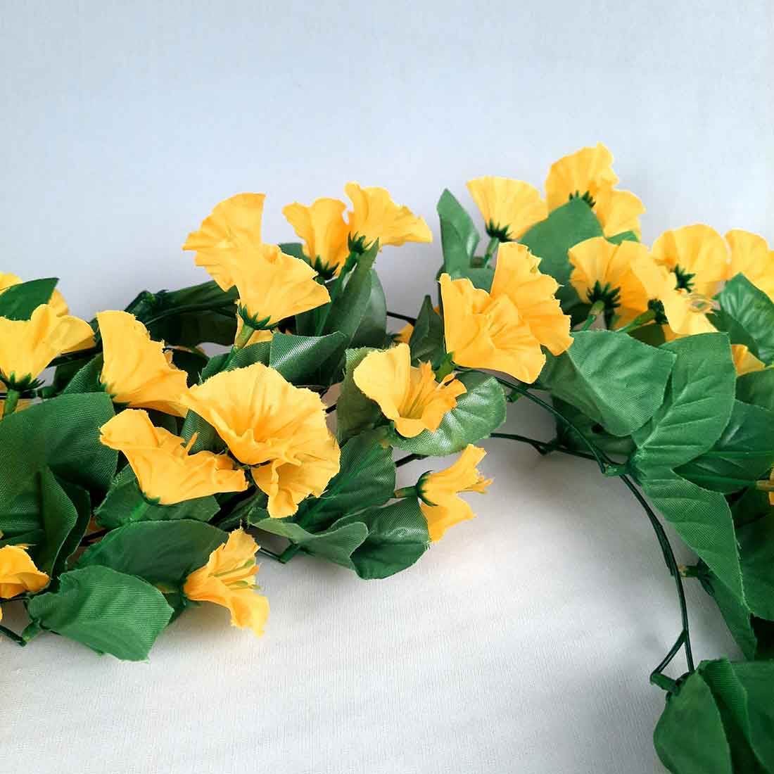 Artificial Wall Hanging Plants- Apkamart #color_Yellow