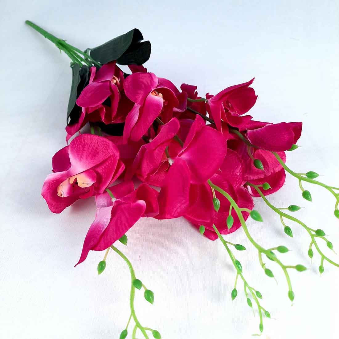 Artificial Flowers Bunch- Apkamart #color_Purple