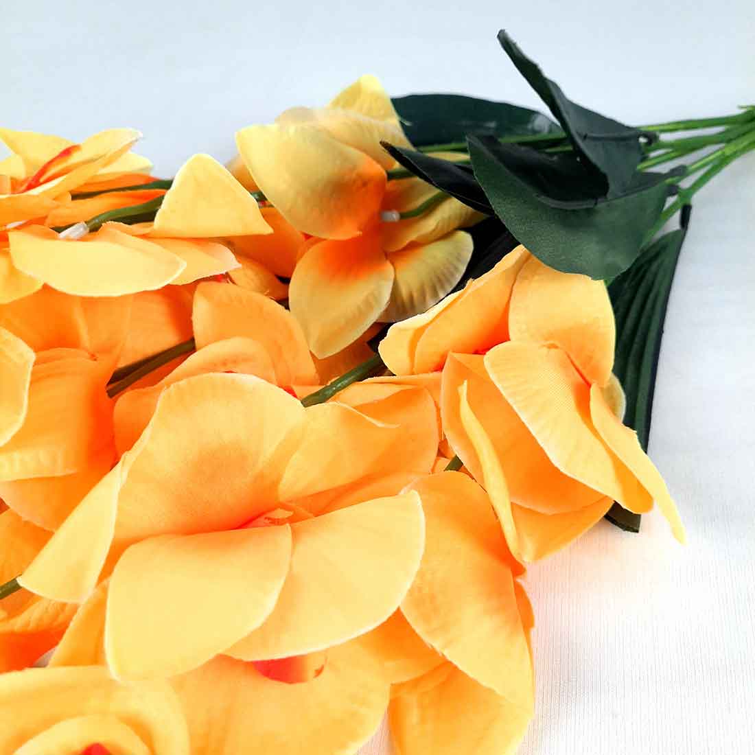 Artificial Flowers Bunch- Apkamart #color_Yellow