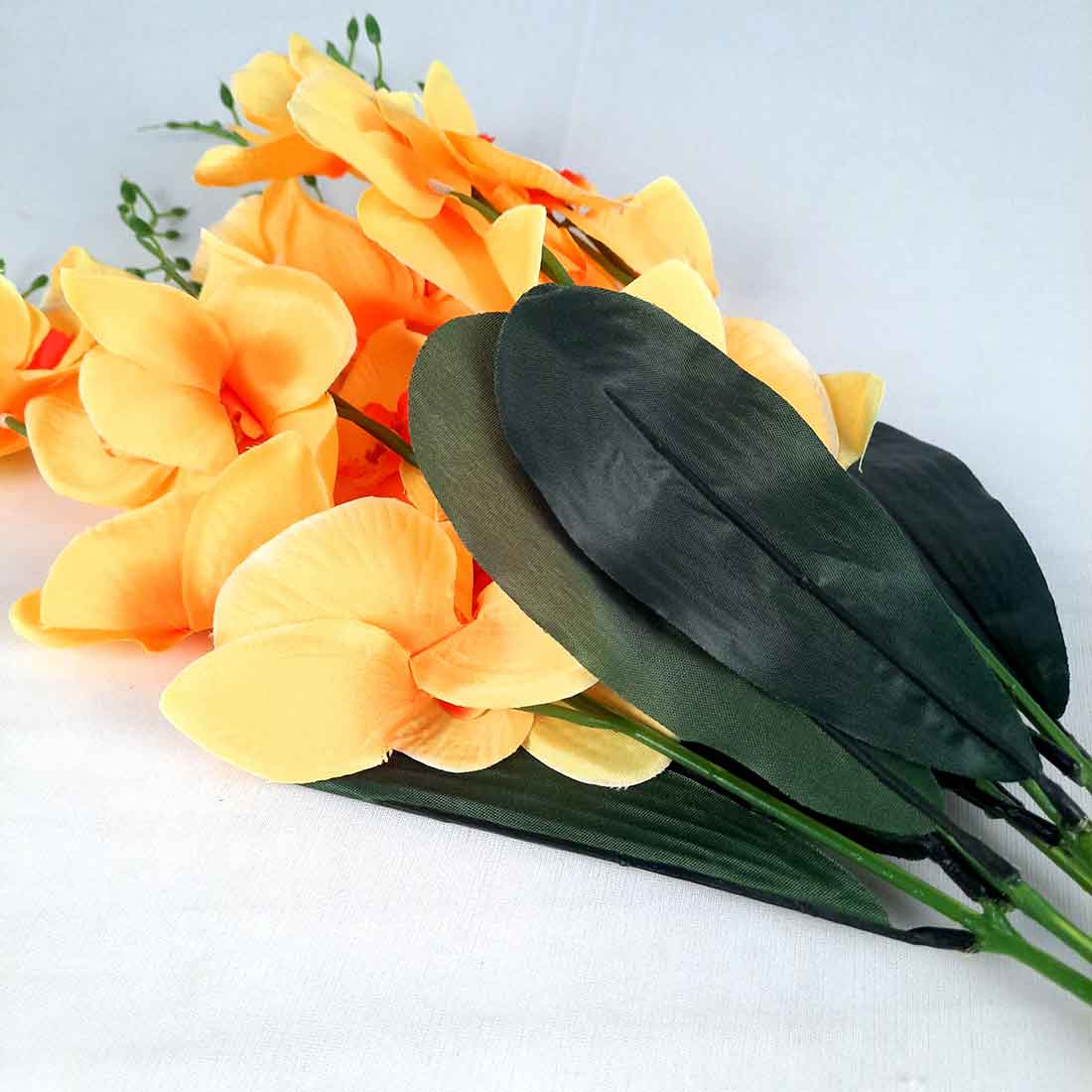 Artificial Flowers Bunch- Apkamart #color_Yellow