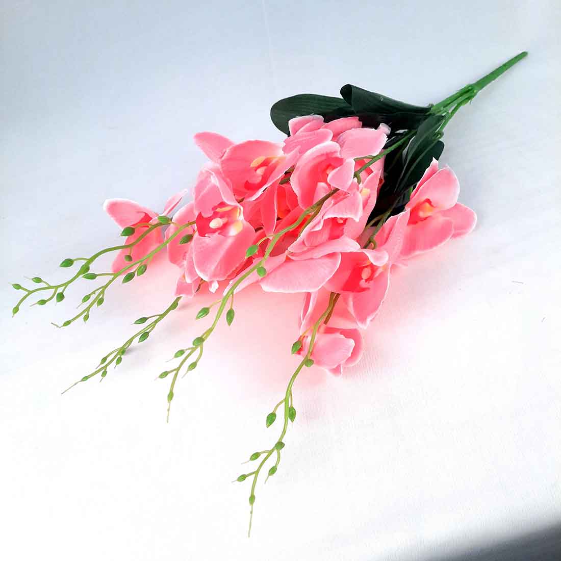 Artificial Flowers Bunch- Apkamart #color_Light Pink