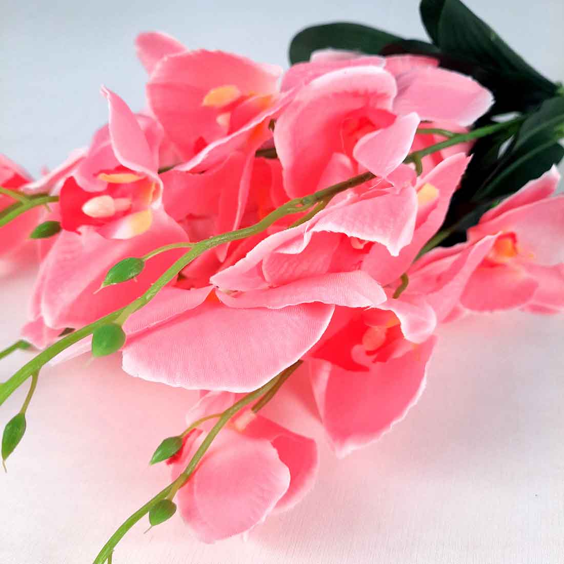 Artificial Flowers Bunch- Apkamart #color_Light Pink