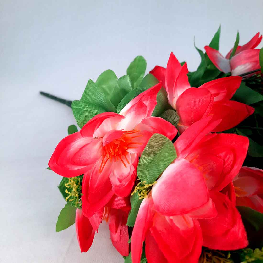 Artificial Flowers Bunch- Apkamart #color_Pink & White