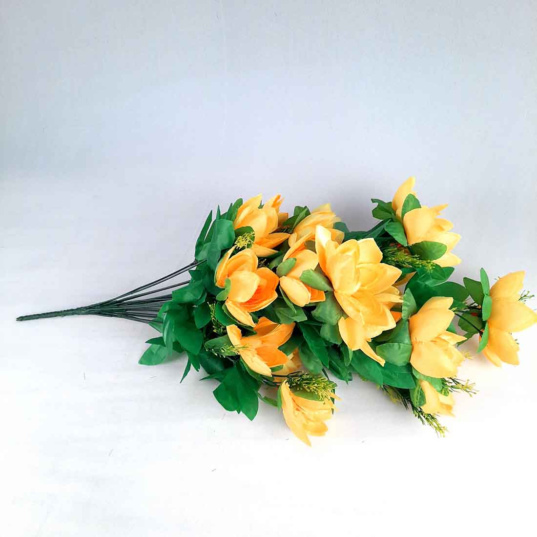 Artificial Flowers Bunch- Apkamart #color_Yellow