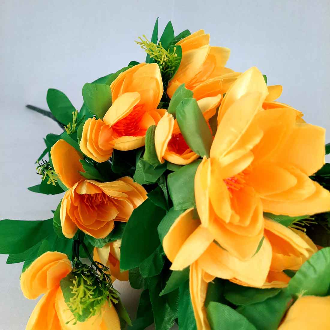 Artificial Flowers Bunch- Apkamart #color_Yellow