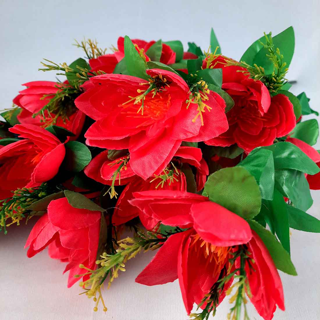 Artificial Flowers Bunch- Apkamart #color_Pink