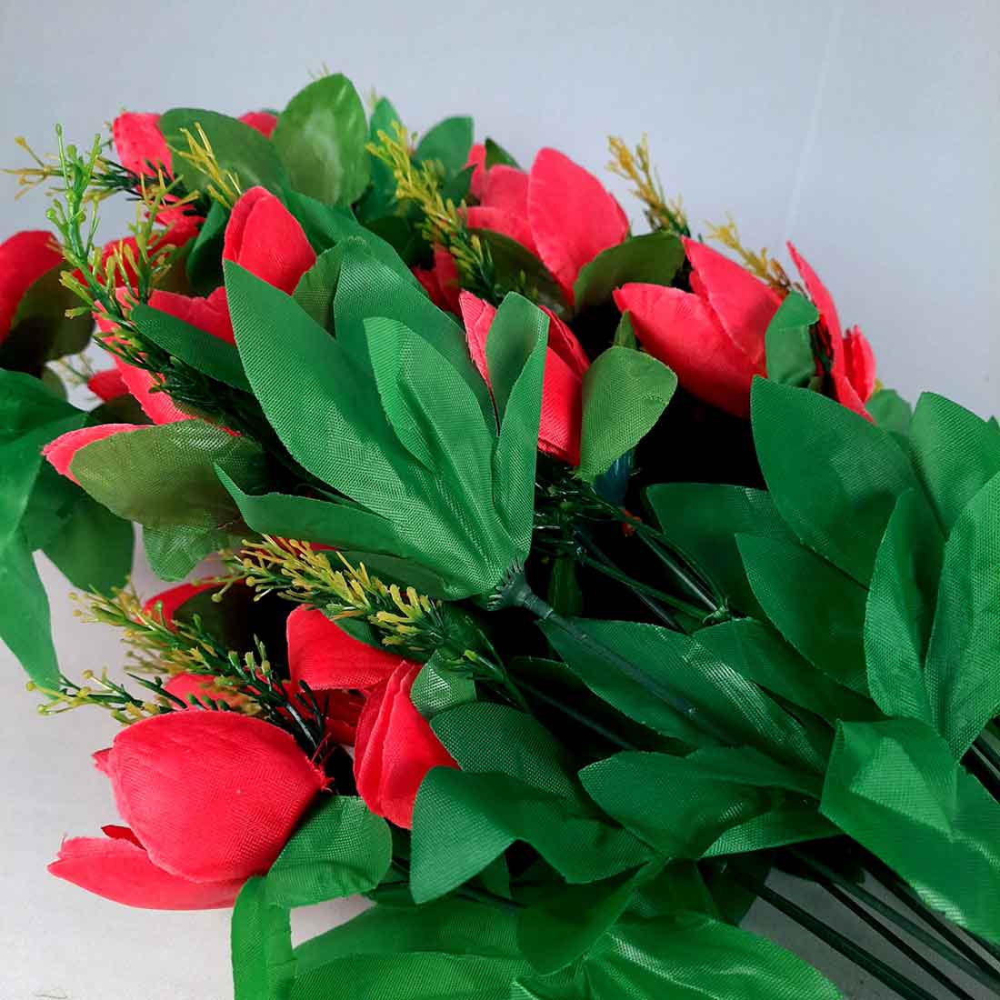 Artificial Flowers Bunch- Apkamart #color_Pink