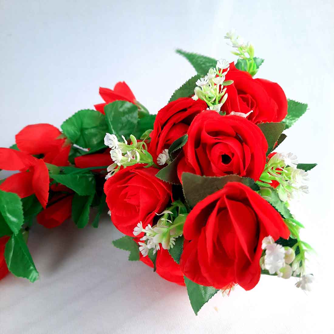 Artificial Wall Hanging Plants- Apkamart #color_Red