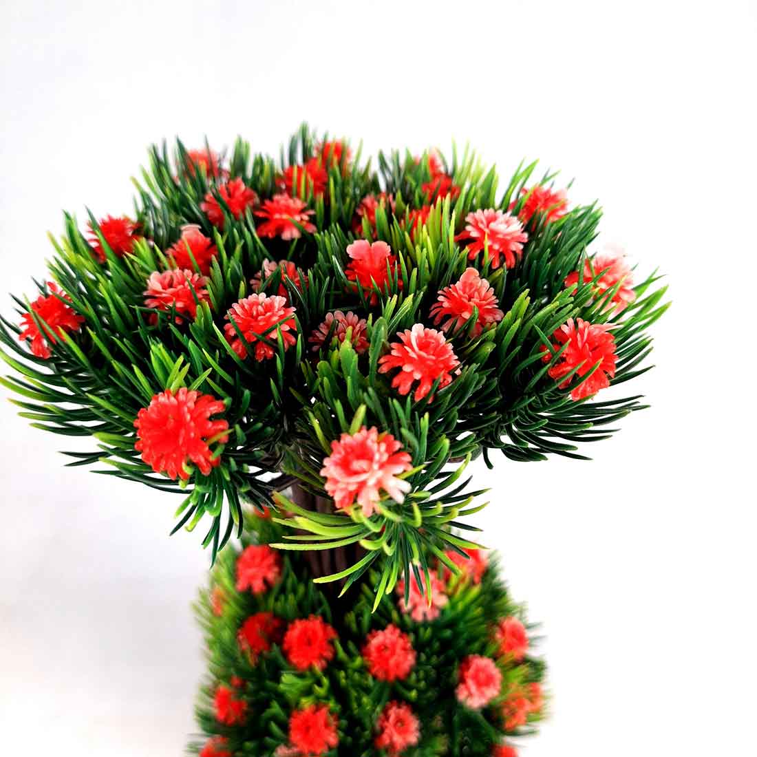 Artificial Plant with Pot- Apkamart #color_Dark Pink