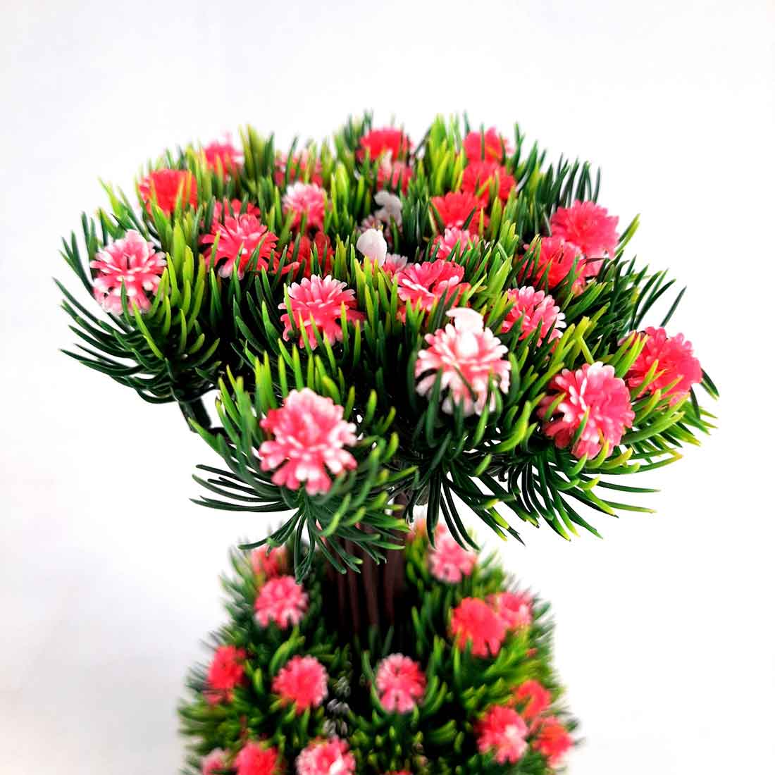 Artificial Plant with Pot- Apkamart #color_Pink