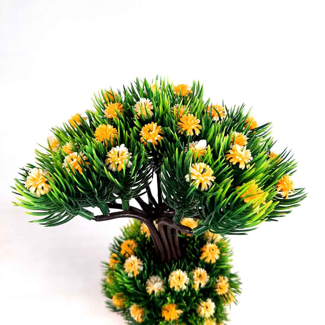 Artificial Plant with Pot- Apkamart #color_Yellow