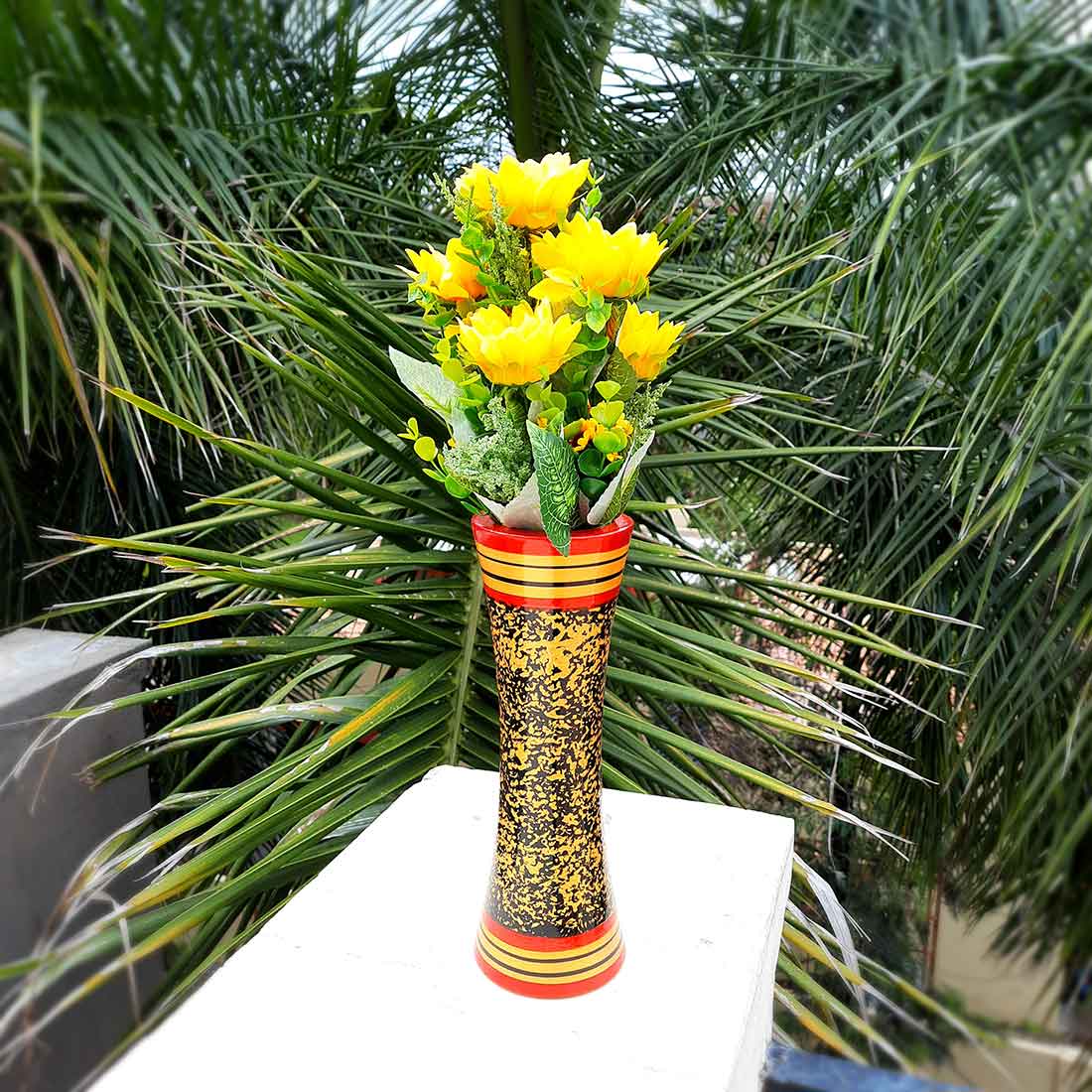 Artificial Flower Bouquet - For Vase & Table Décor - ApkaMart