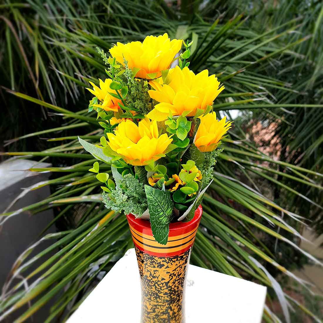 Artificial Flower Bouquet - For Vase & Table Décor - ApkaMart
