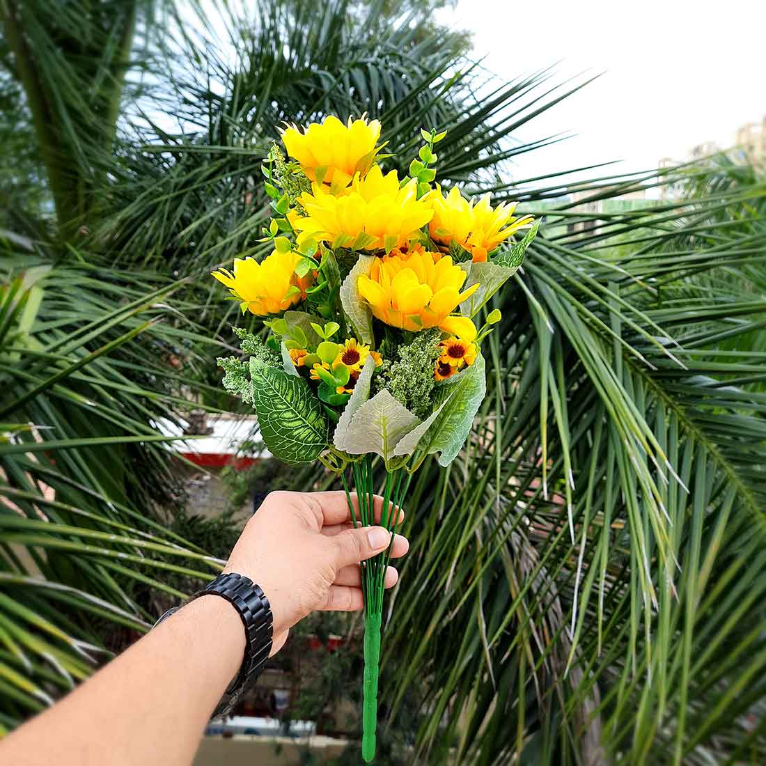 Artificial Flower Bouquet - For Vase & Table Décor - ApkaMart