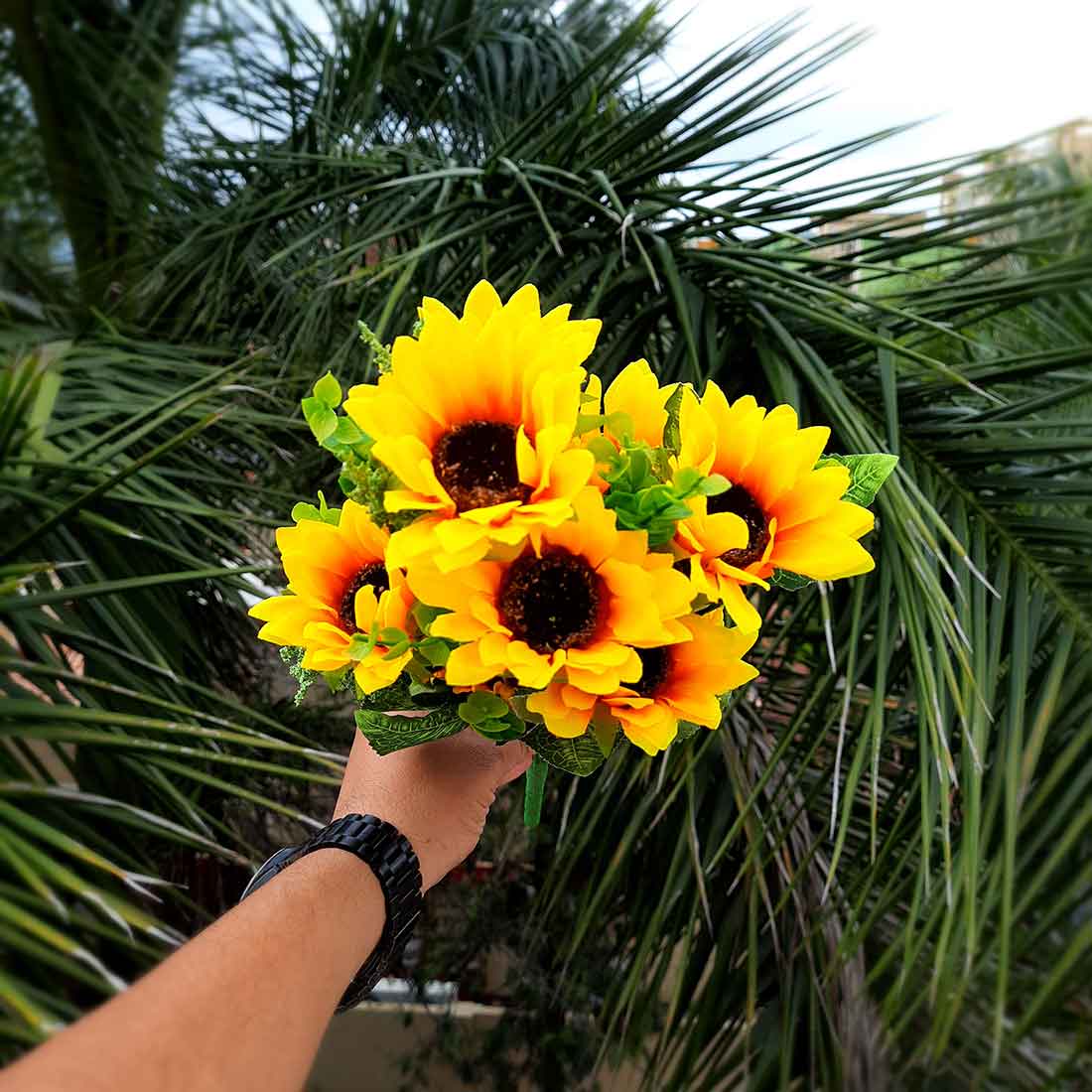 Artificial Flower Bouquet - For Vase & Table Décor - ApkaMart