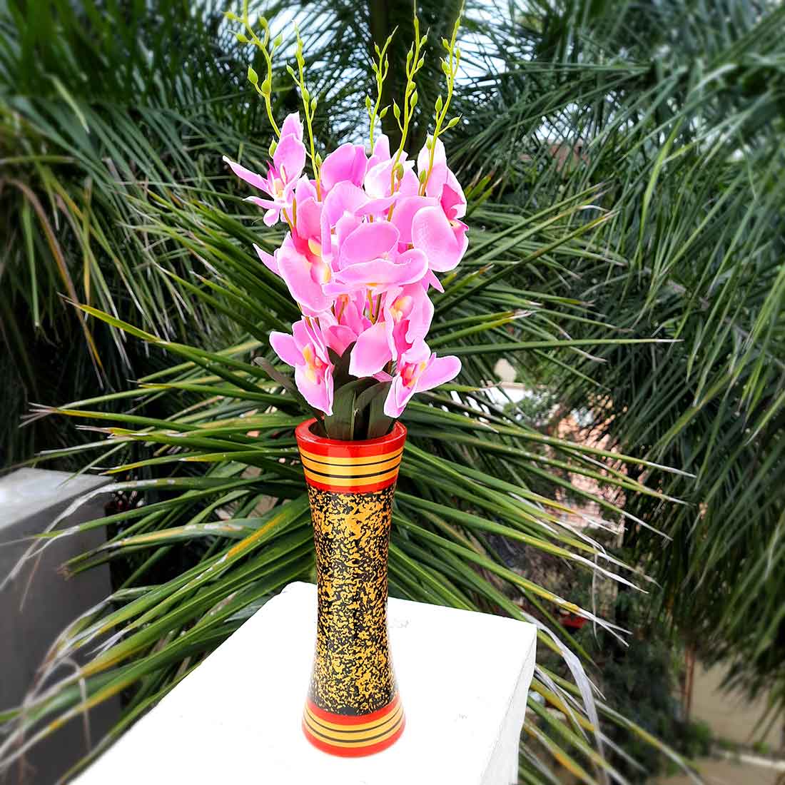 Artificial Flowers Bunch- Apkamart #color_Light Pink