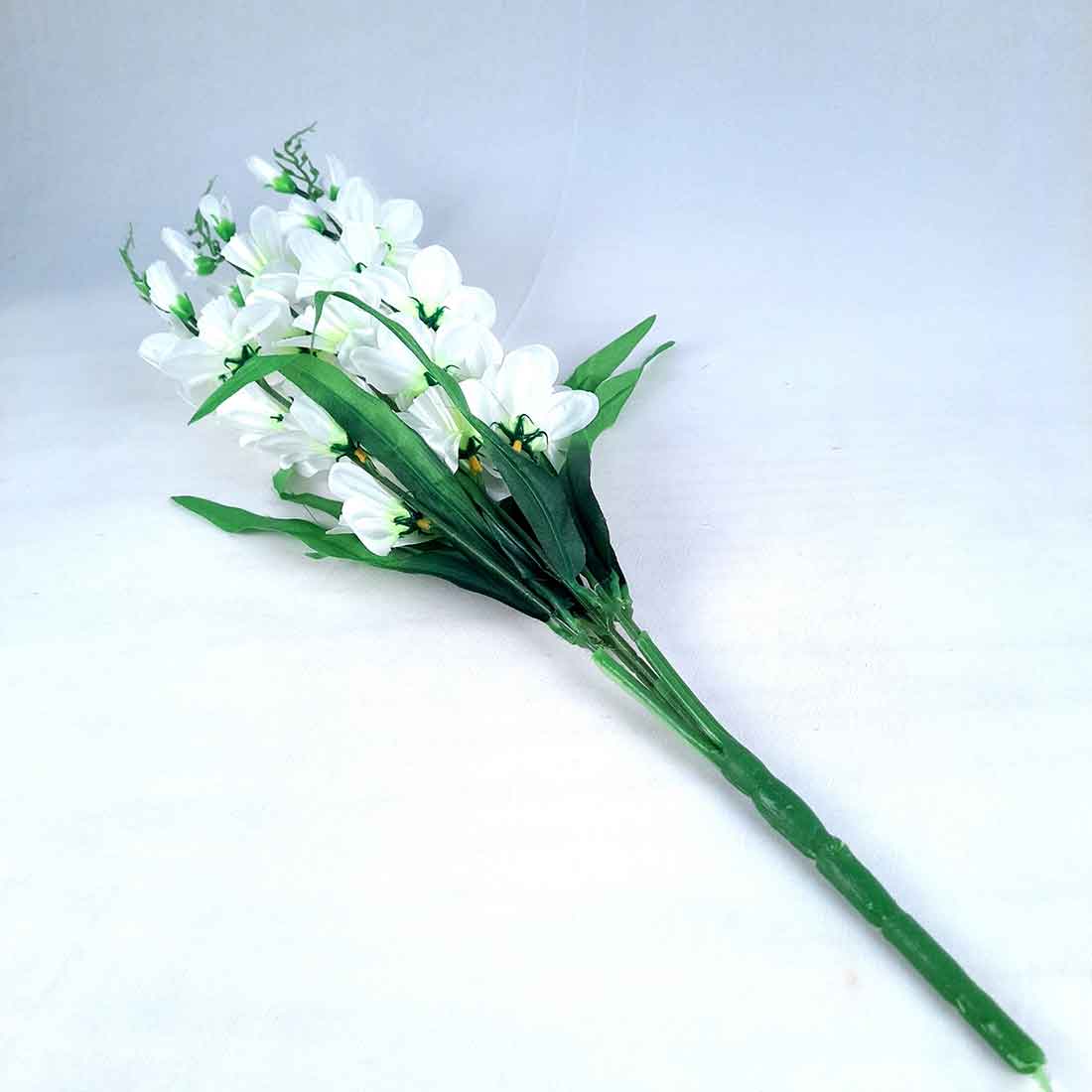 Artificial Flower Bouquet- Apkamart #color_White