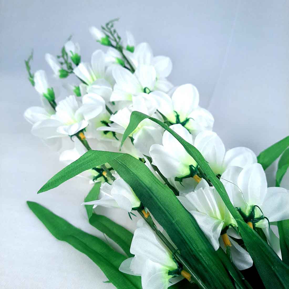 Artificial Flower Bouquet- Apkamart #color_White