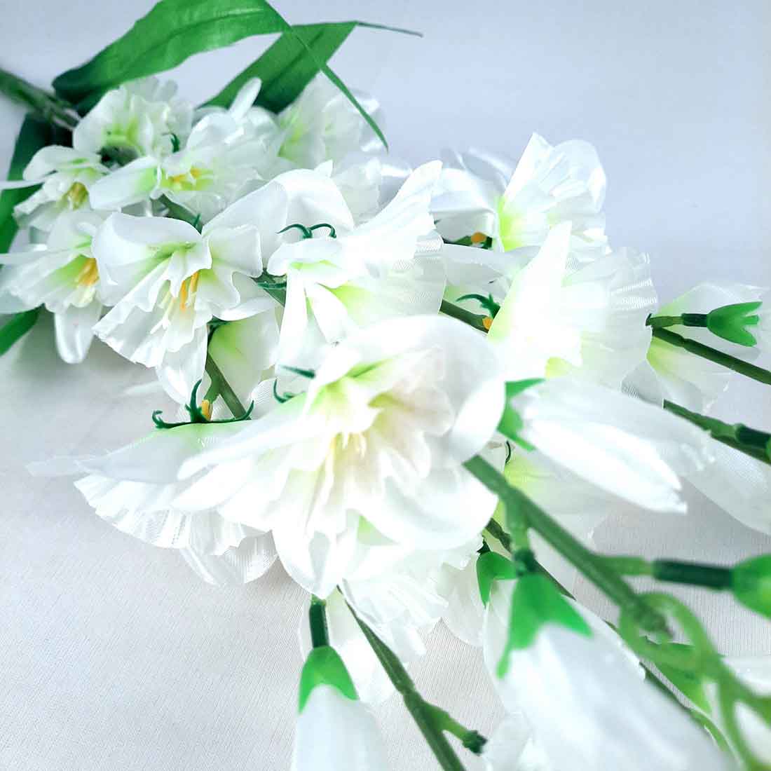 Artificial Flower Bouquet- Apkamart #color_White