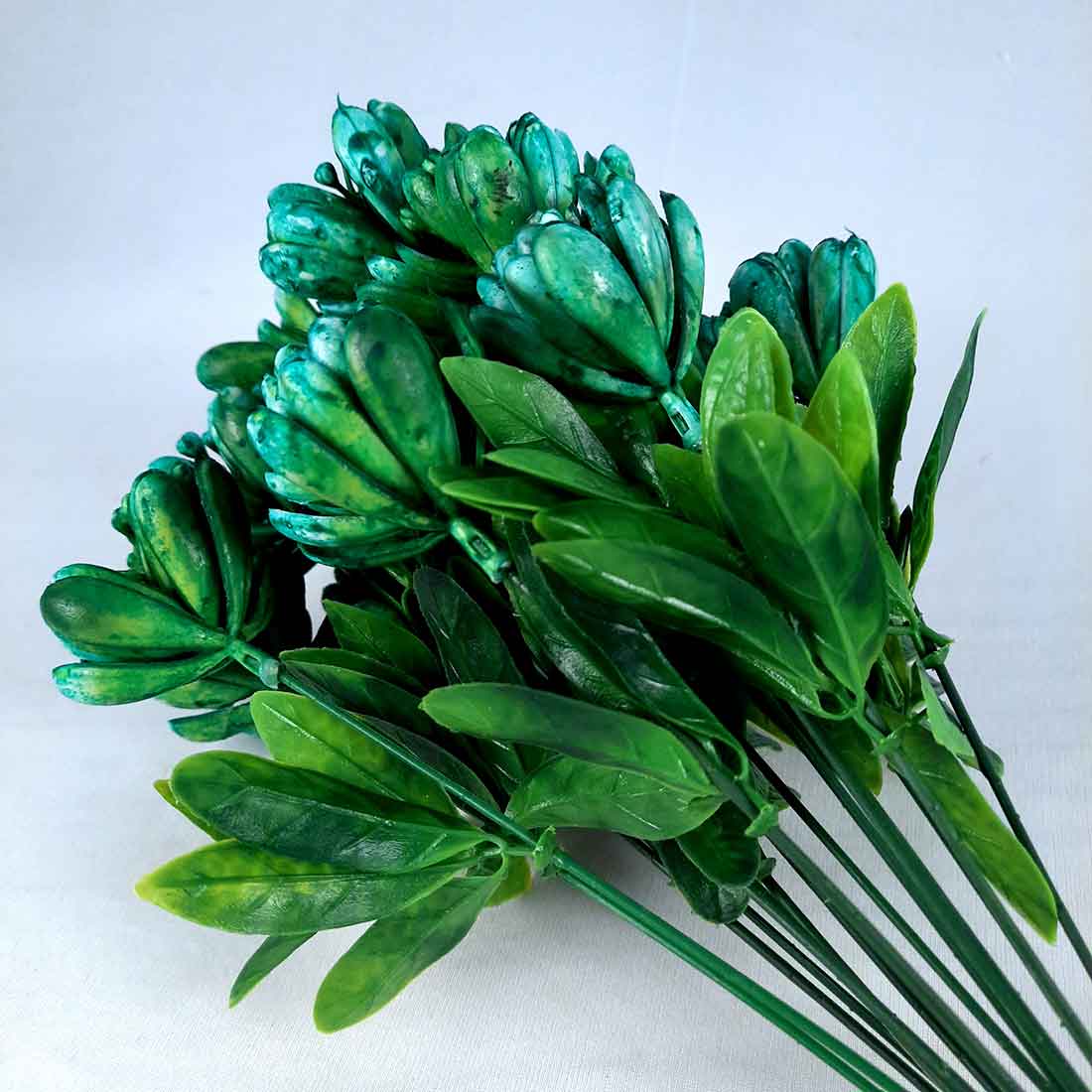 Artificial Flowers Bunch- Apkamart #color_Green