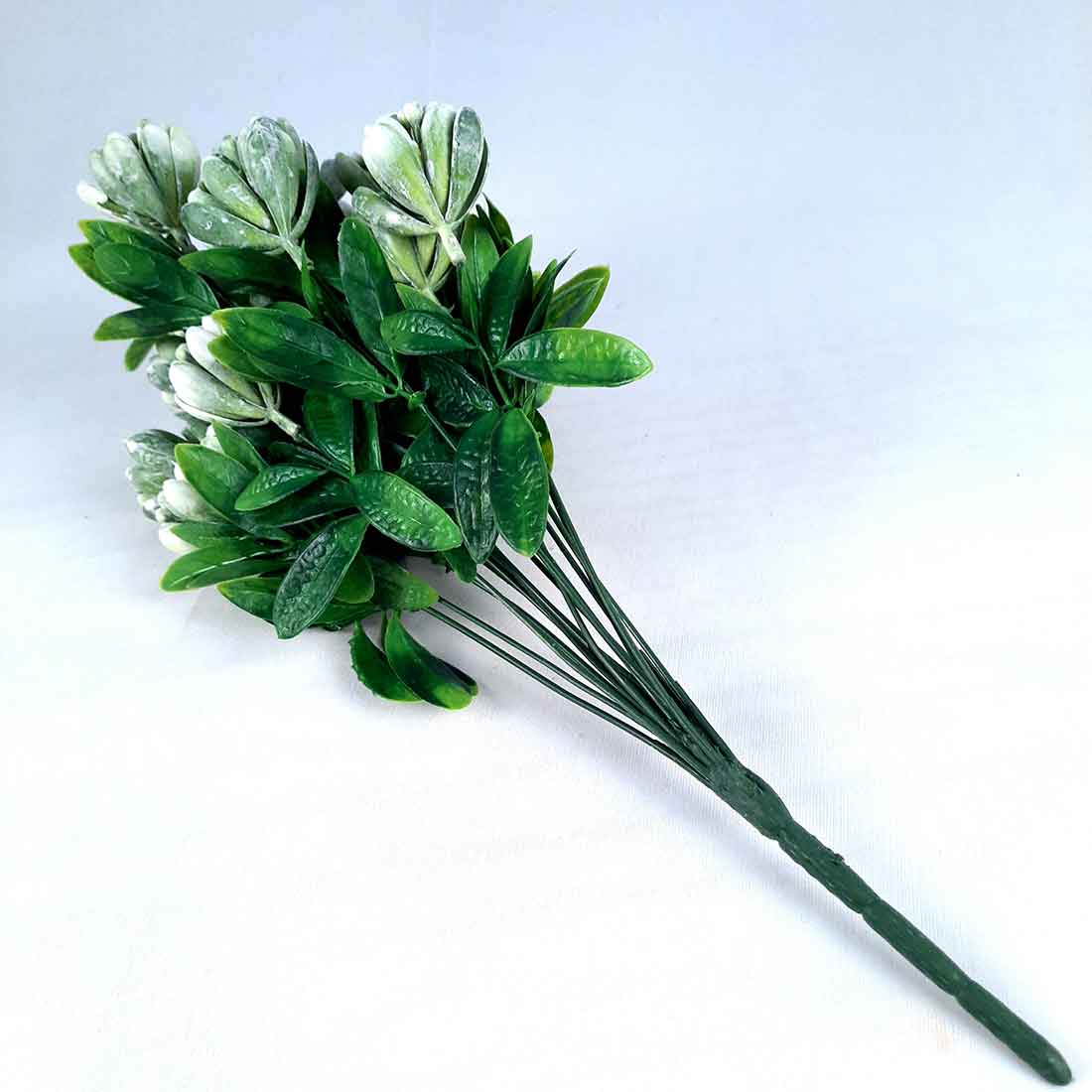 Artificial Flowers Bunch- Apkamart #color_White