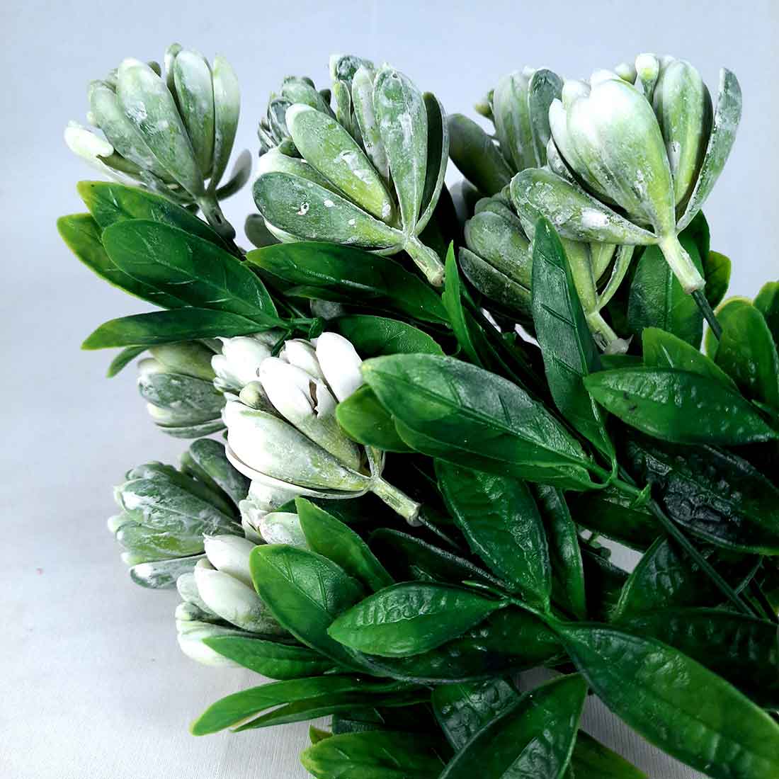 Artificial Flowers Bunch- Apkamart #color_White