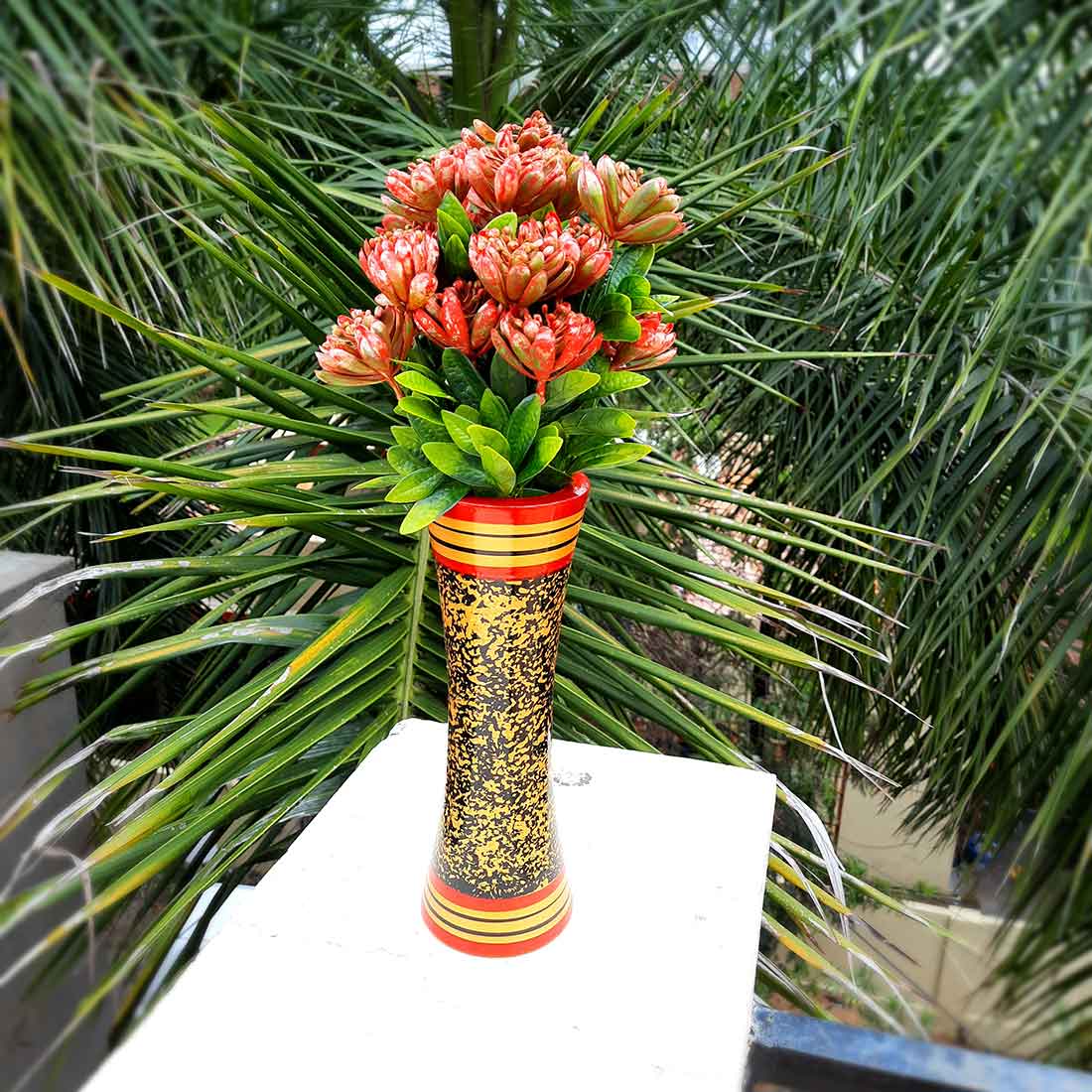 Artificial Flowers Bunch- Apkamart #color_Pink