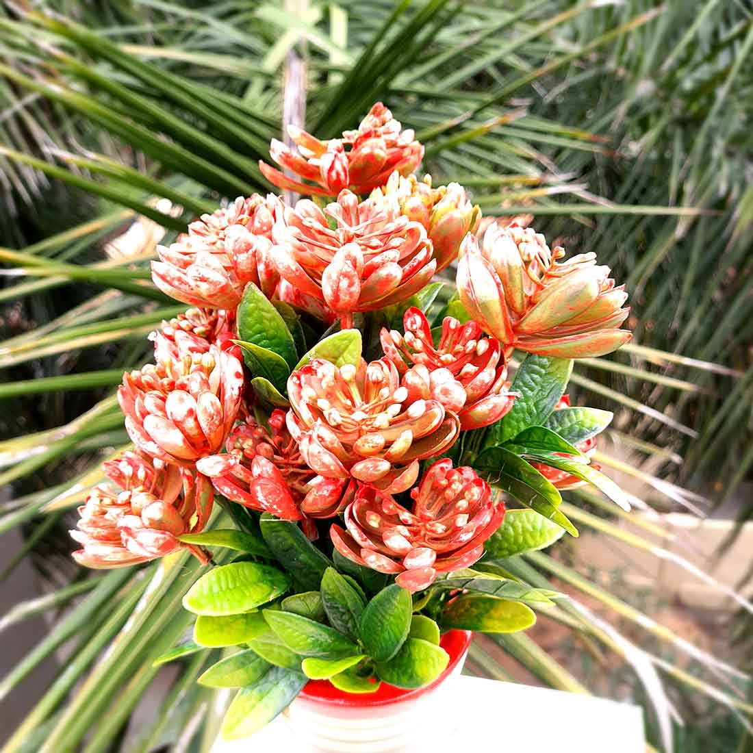 Artificial Flowers Bunch- Apkamart #color_Pink