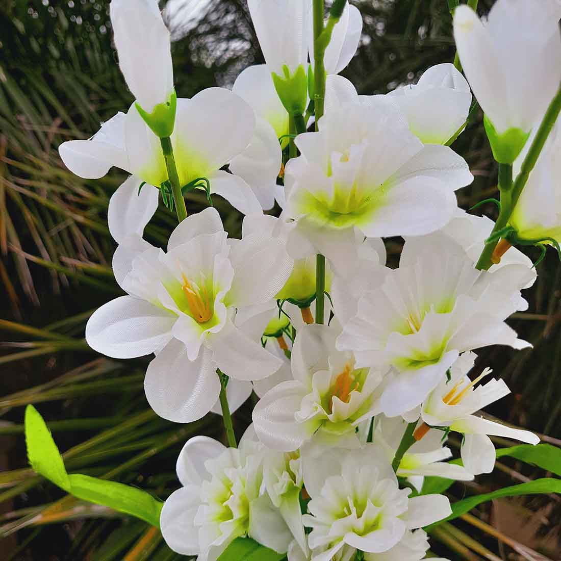 Artificial Flower Bouquet- Apkamart #color_White