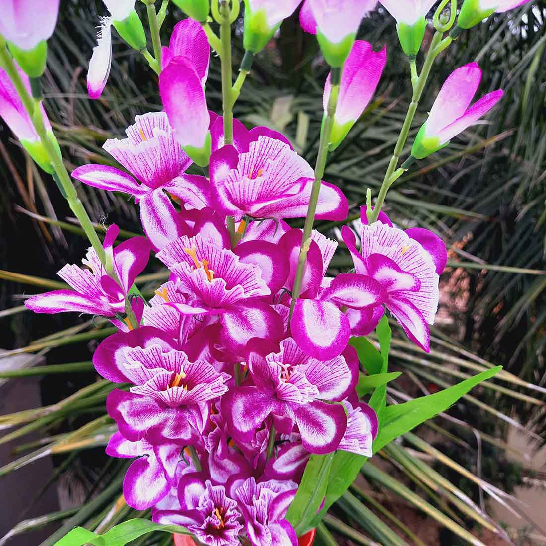 Artificial Flower Bouquet- Apkamart #color_Purple