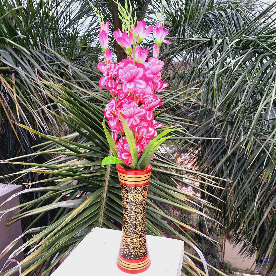 Artificial Flower Bouquet- Apkamart #color_Purple