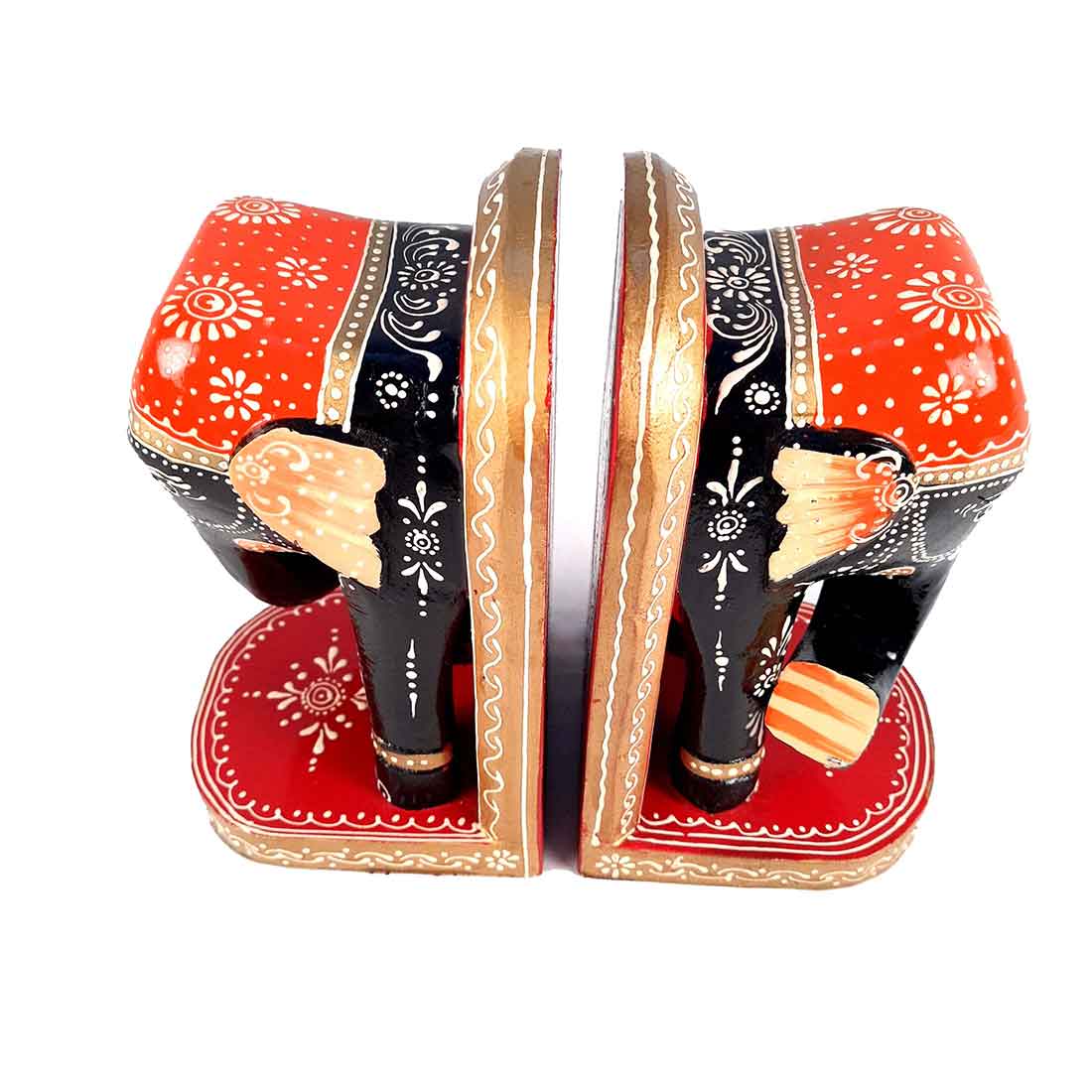 Elephant Design - Bookend for Office Decor - Book Shelf & Home Decor - 9 Inch - ApkaMart