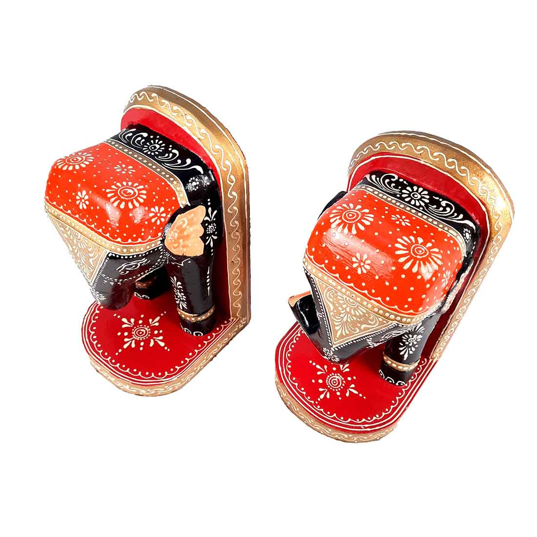 Elephant Design - Bookend for Office Decor - Book Shelf & Home Decor - 9 Inch - ApkaMart