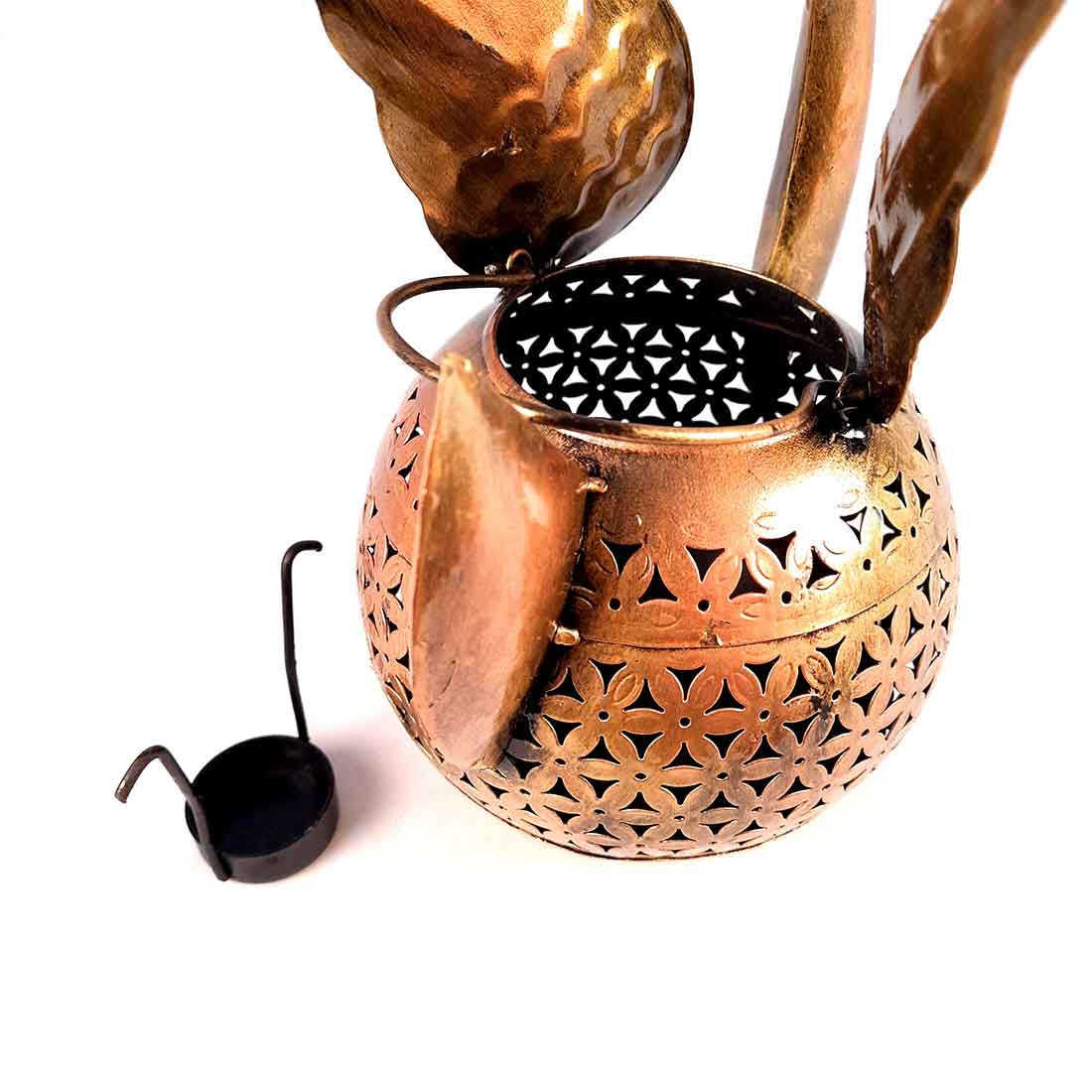 Candle Stand | Decorative Tealight Candle Holders - Bird Design - 16 Inch - ApkaMart