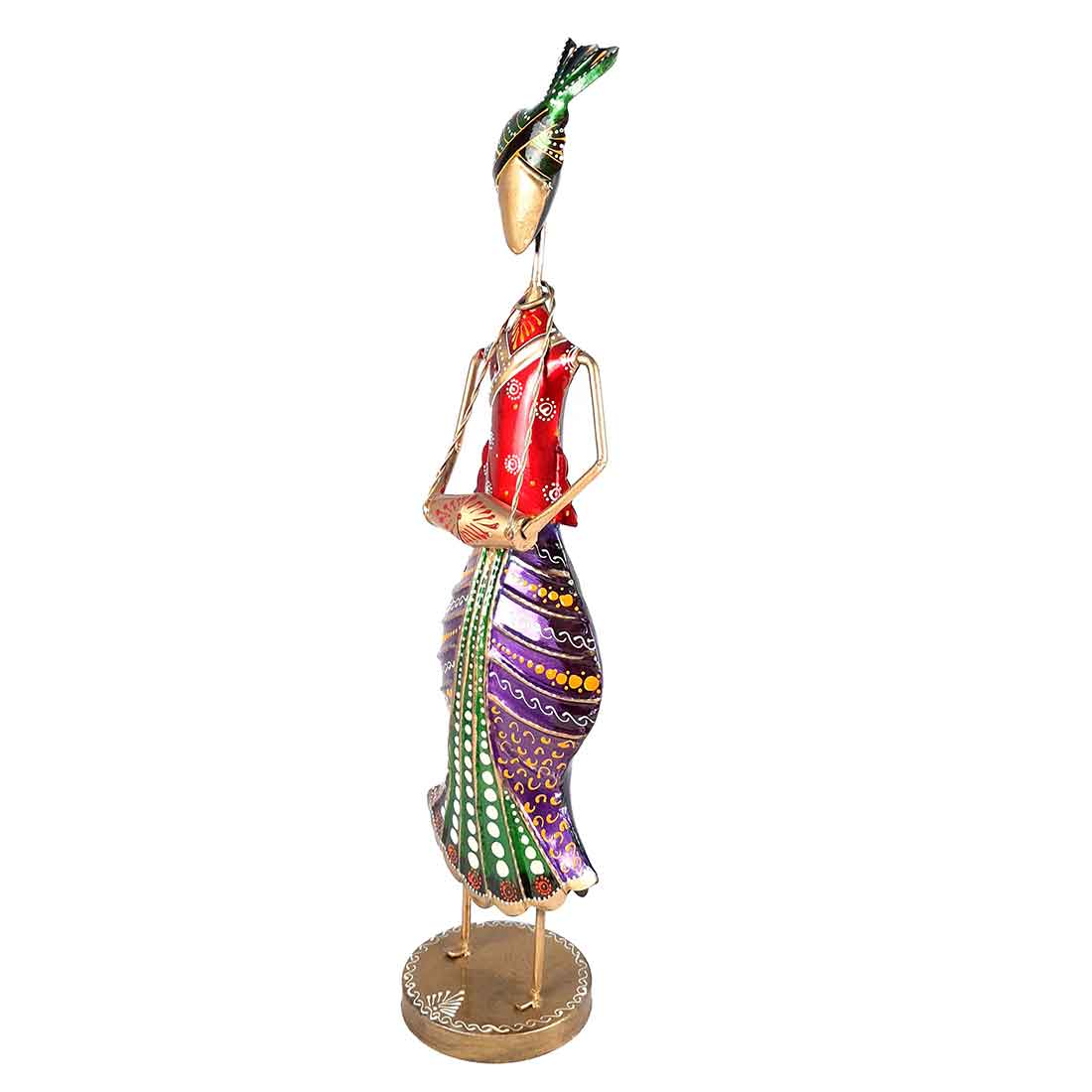 Musician Showpiece - Metal Figurines - For Table Decor & Living Room - 19 Inch - Set of 3 - ApkaMart