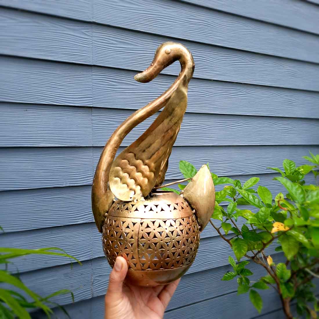 Candle Stand | Decorative Tealight Candle Holders - Bird Design - 16 Inch - ApkaMart