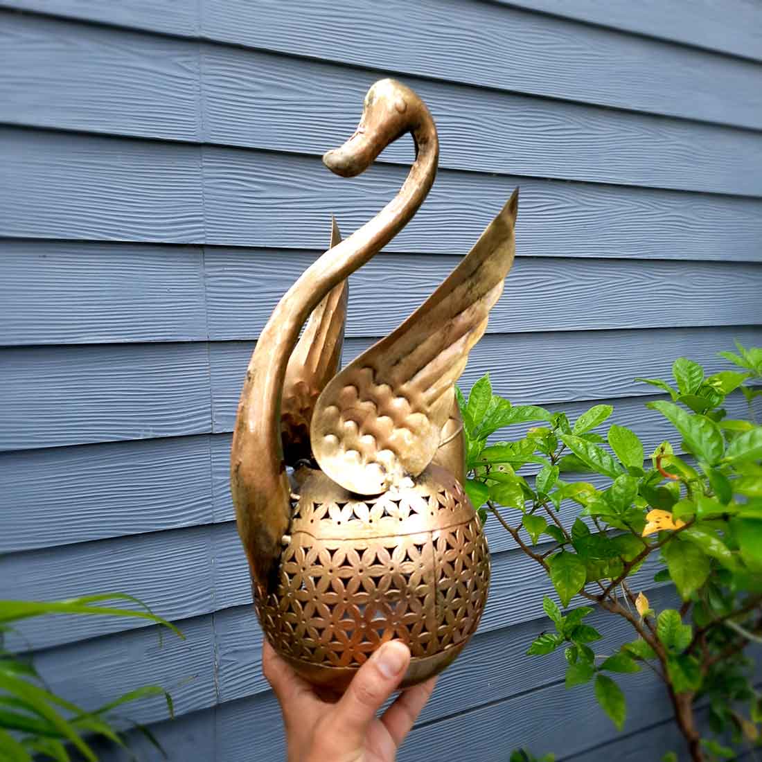 Candle Stand | Decorative Tealight Candle Holders - Bird Design - 16 Inch - ApkaMart